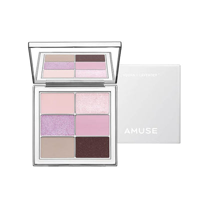 AMUSE Eye Vegan Sheer Palette Sheer Lavender Color 1.6g