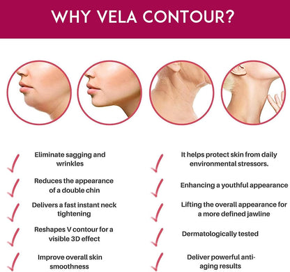 ANACIS Vela Contour Neck Wrinkle Patch Collagen Neck Mask 10ml