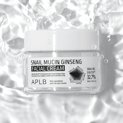 APLB Snail Mucin Ginseng Facial Cream 55ml