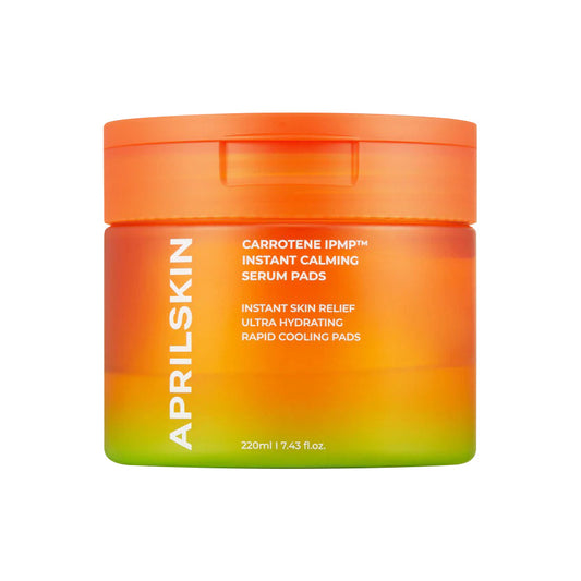 APRILSKIN Carrotene IPMP Instant Calming Serum Pads 220ml 80ea