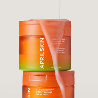 APRILSKIN Carrotene IPMP Instant Calming Serum Pads 220ml 80ea