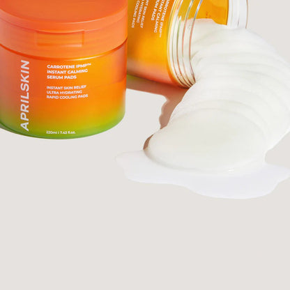 APRILSKIN Carrotene IPMP Instant Calming Serum Pads 220ml 80ea