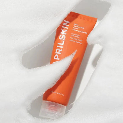 APRILSKIN Real Carrotene Acne Foam Cleanser 120ml