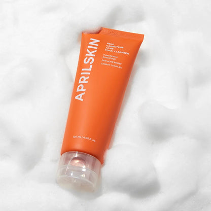 APRILSKIN Real Carrotene Acne Foam Cleanser 120ml