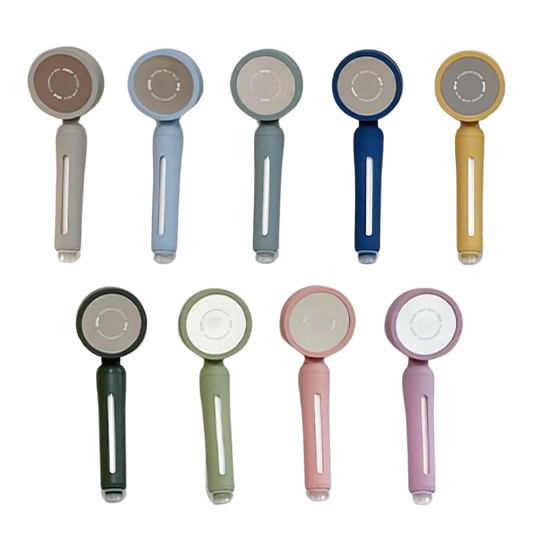 AQUADUO Blossom Showerhead + PLA Refill Filter (2 Pieces) – 9 Colors
