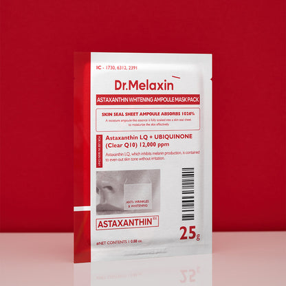 Dr.Melaxin Astaxanthin Whitening Ampoule 5 Masks Pack