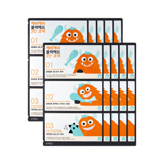 A'PIEU Goblin Blackhead 3-Step Nose Pack 1ea