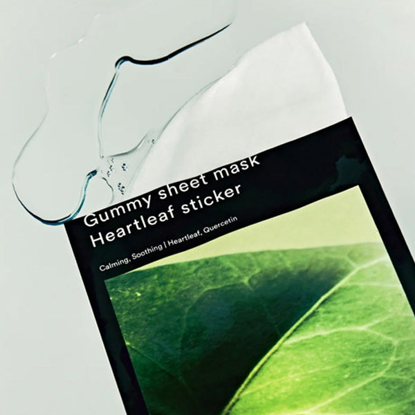 Abib Gummy Sheet Mask Heartleaf Sticker 27ml 1ea
