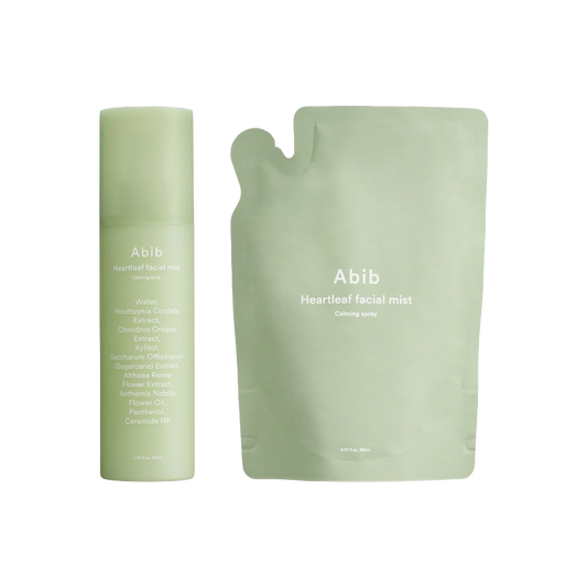 Abib Heartleaf Facial Mist Calming Spray 150ml (+refill 150ml)
