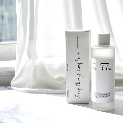 This toner is designed to soothe and balance the skin, making it ideal for sensitive or irritated skin. 