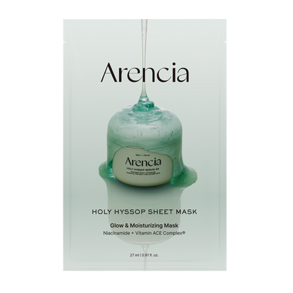Arencia Holy Hyssop Mask Pack 27ml * 5ea