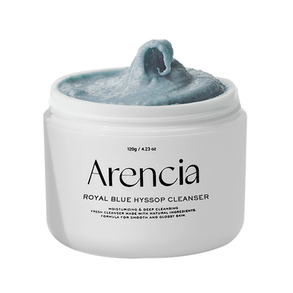 Arencia Royal Blue Hyssop Cleanser Rice Soap 120g