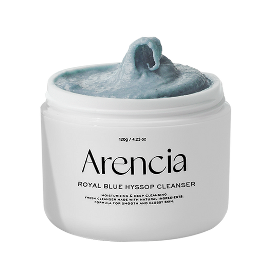 Arencia Royal Blue Hyssop Cleanser Rice Soap 120g