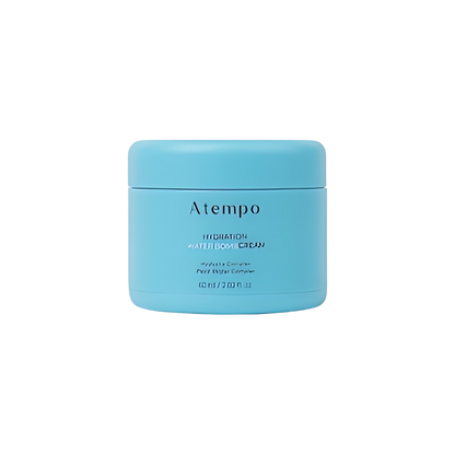 Atempo Hydration Water Bomb Cream 60ml, a moisturizing cream designed to provide intense hydration for the skin.