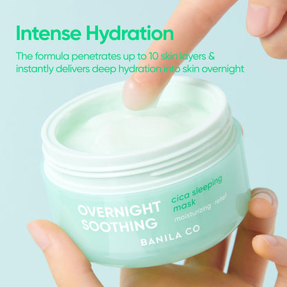 BANILA CO Overnight Soothing Cica Sleeping Mask 100ml