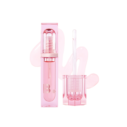 A sleek tube of BANILA CO Veil Gloss, 3.9g, showcasing a glossy finish perfect for a radiant lip look.