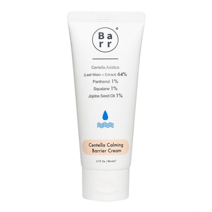 The BARR Centella Calming Barrier Cream 80ml is known for its soothing and protective properties, especially beneficial for sensitive or irritated skin.