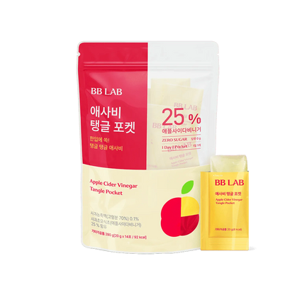 BB LAB Apple Cider Vinegar Tangle Pocket 20g*14 Sticks (2-week supply)