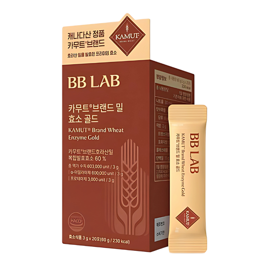 BB LAB Kamut Brand Wheat Enzyme Gold 120g (20 Sticks, 20-Day Supply)