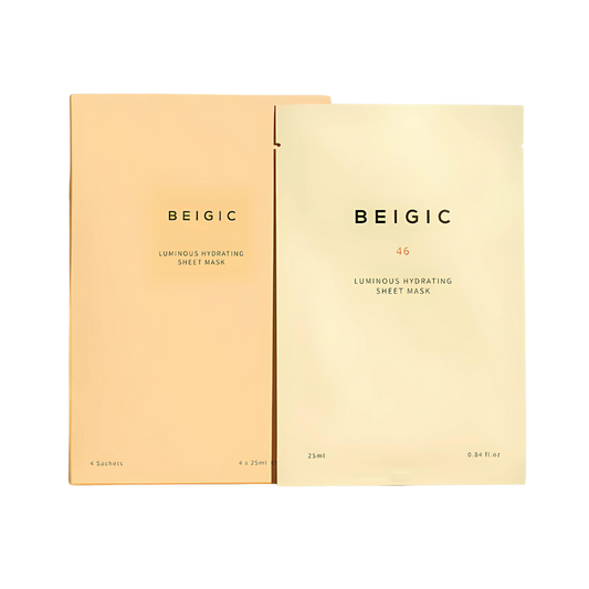 BEIGIC Luminous Hydrating Sheet Mask 25ml x 4ea