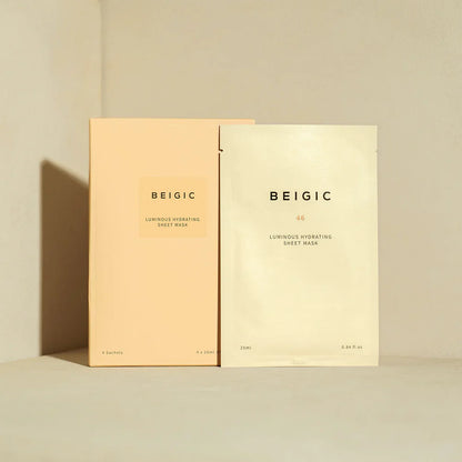 BEIGIC Luminous Hydrating Sheet Mask 25ml x 4ea