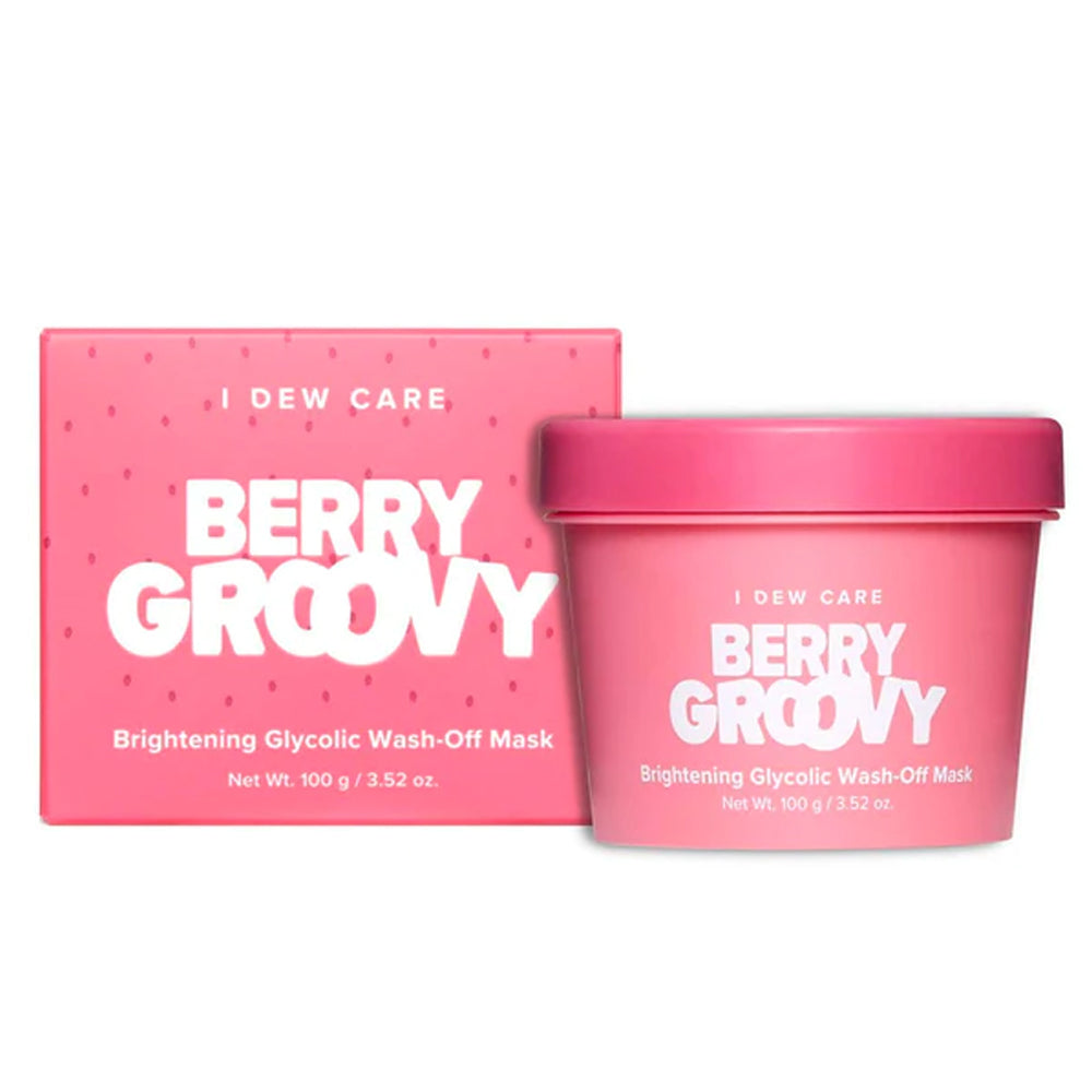 I DEW CARE Berry Groovy Brightening Glycolic Wash-Off Mask 100g - KLO