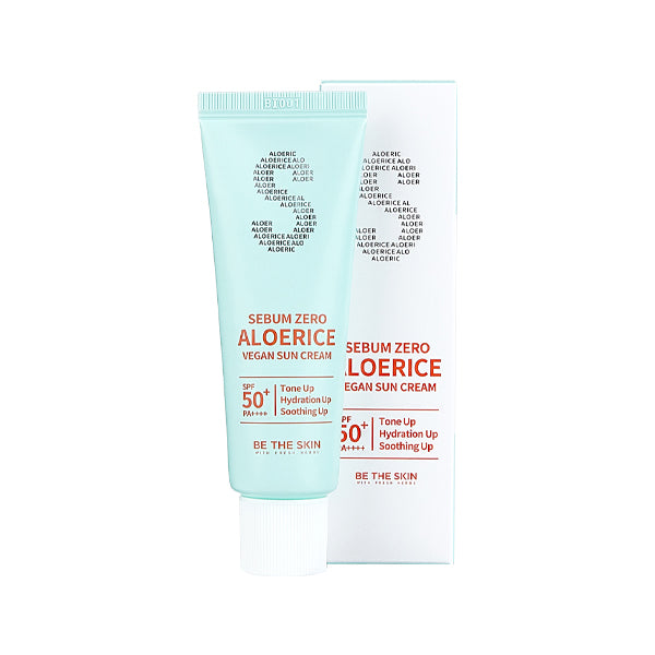 be the skin Sebum Zero Aloerice Vegan Sun Cream SPF50+ PA++++ 50ml