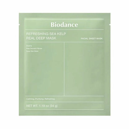Biodance Refreshing Sea Kelp Real Deep Mask Sheet