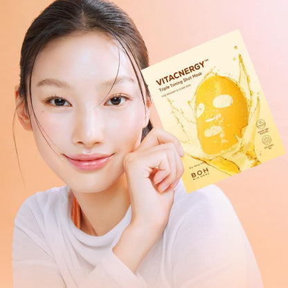 BIOHEAL BOH Vitacnergy Triple Toning Shot Mask 4+1ea