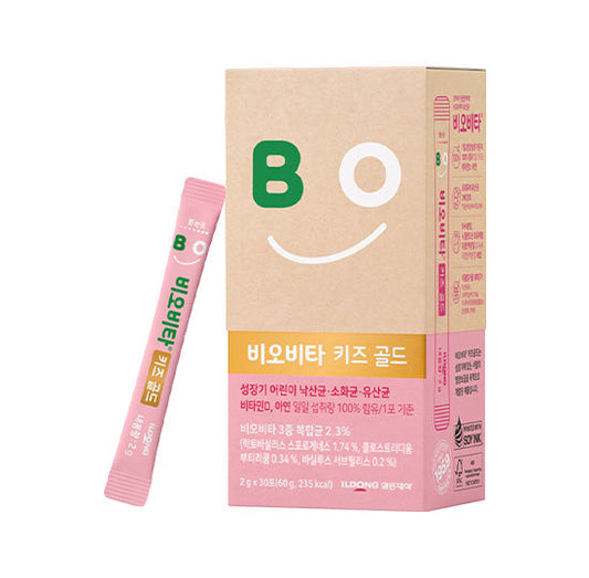 BIOVITA Kids Strawberry Milk Powder (2g × 30 sticks)