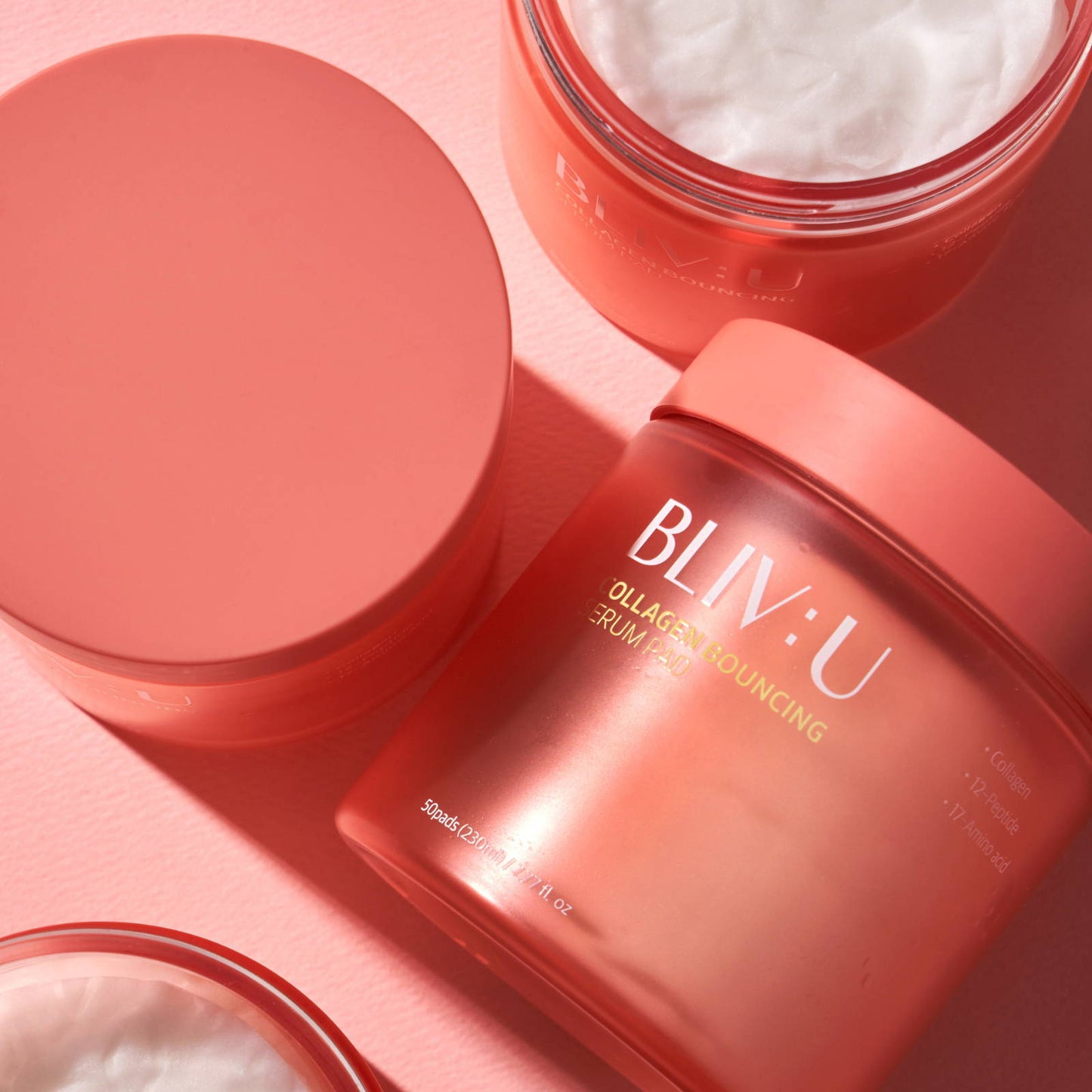 BLIV:U Collagen Bouncing Serum Pad 230ml x 50 pads