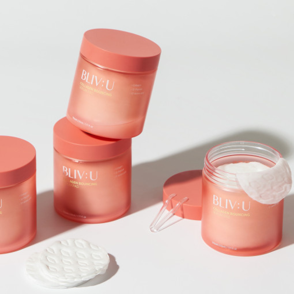 BLIV:U Collagen Bouncing Serum Pad 230ml x 50 pads