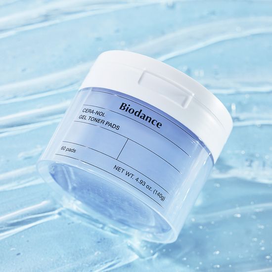 Biodance Bio Collagen Gel / Hydro Cera-Nol Gel Toner Pads 140g * 60P