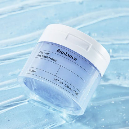 Biodance Bio Collagen Gel / Hydro Cera-Nol Gel Toner Pads 140g * 60P