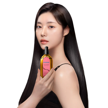 RAONNE Black Argan Perfume Oil Moroccan Rose 100ml