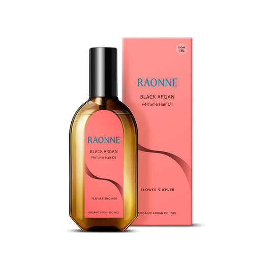 RAONNE Black Argan Perfume Oil Flower Shower 100ml