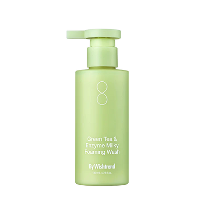 By Wishtrend Green Tea & Enzyme Milky Foaming Wash 140ml