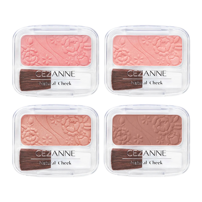 CEZANNE Natural Cheek N 3.5g 4 colors