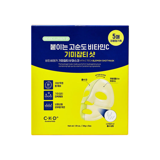 CKD Vita C Teca Blemish Shot Mask 34g 5ea