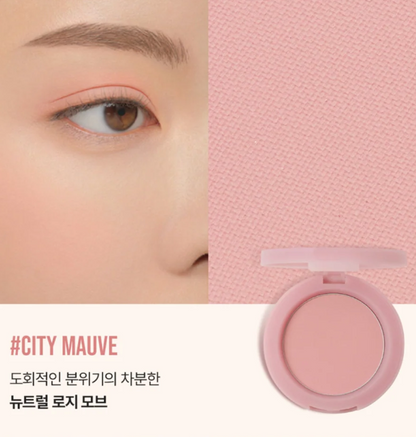 3CE Mood Recipe Face Blush 5g – Soft Natural Powder Blush