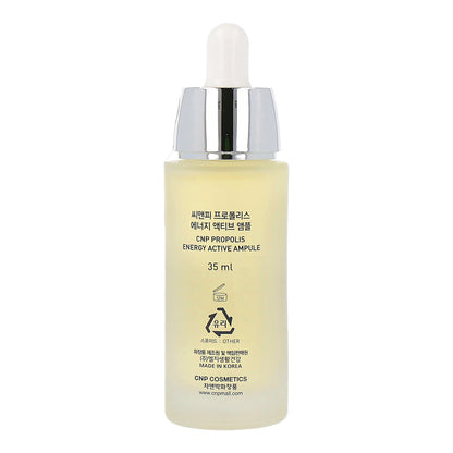 CNP Lab Propolis Energy Ampule, available in 15ml or 35ml sizes.