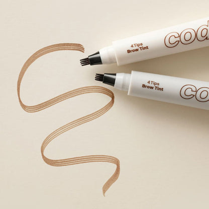 CODE GLOKOLOR 4 Tips Brow Tint 2g 2colors