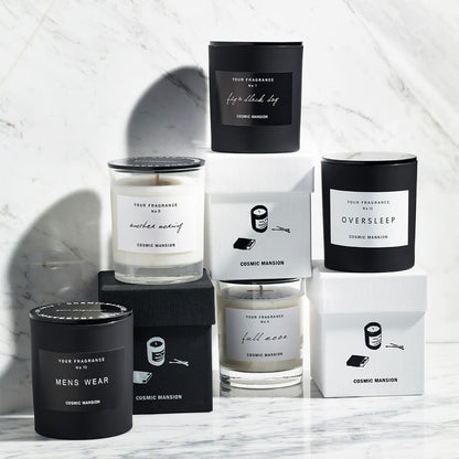 COSMIC MANSION Candle #GIRL WITH ROSE 180g / 250g