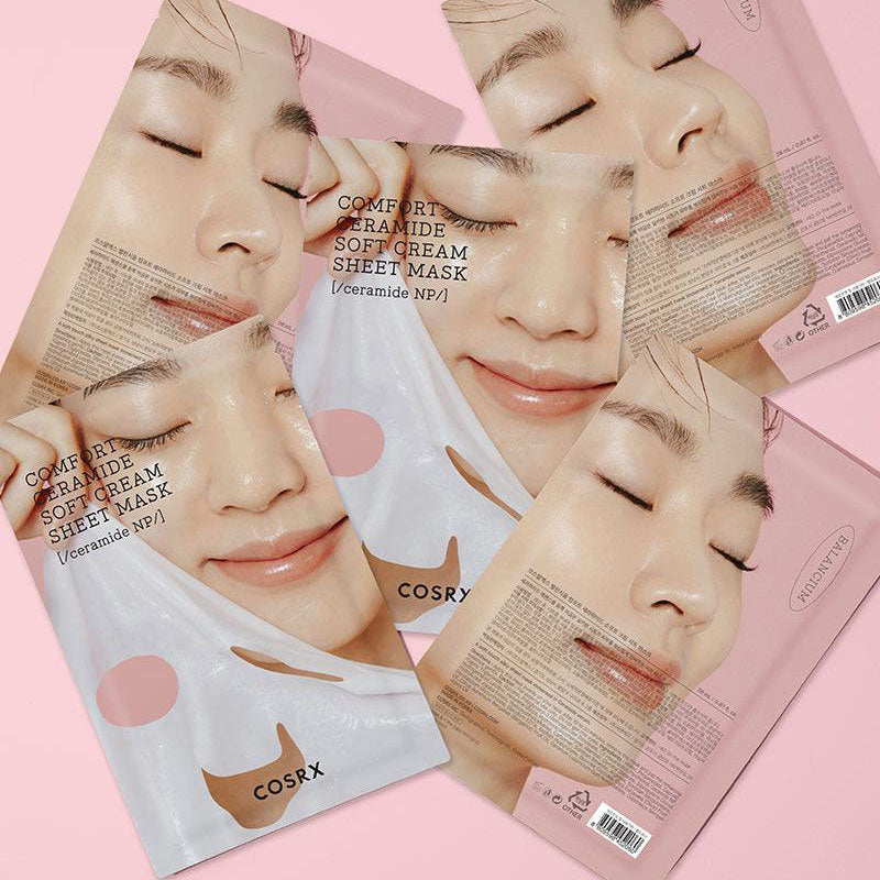 COSRX Balancium Comfort Ceramide Soft Cream Sheet Mask 26ml 3ea