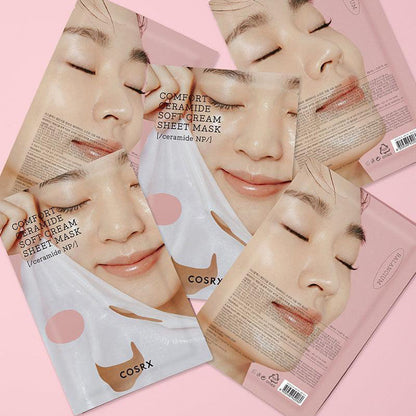 COSRX Balancium Comfort Ceramide Soft Cream Sheet Mask 26ml 3ea