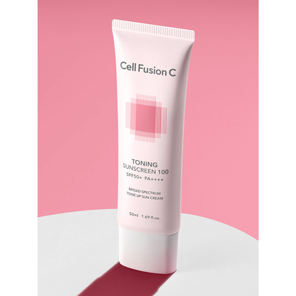 Cell Fusion C Toning Sunscreen 100 SPF50+ PA++++ 50ml