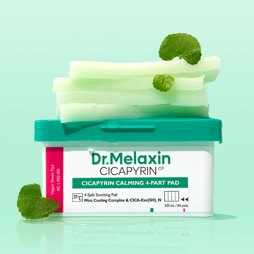 Dr.Melaxin Cicapyrin Calming 4-Part Pad (80pads)