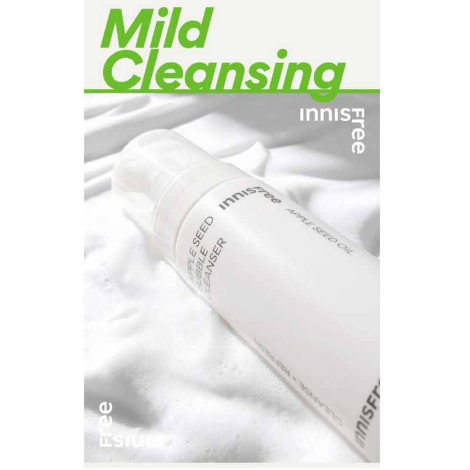 Innisfree Apple Seed Bubble Cleanser 150ml - KLO