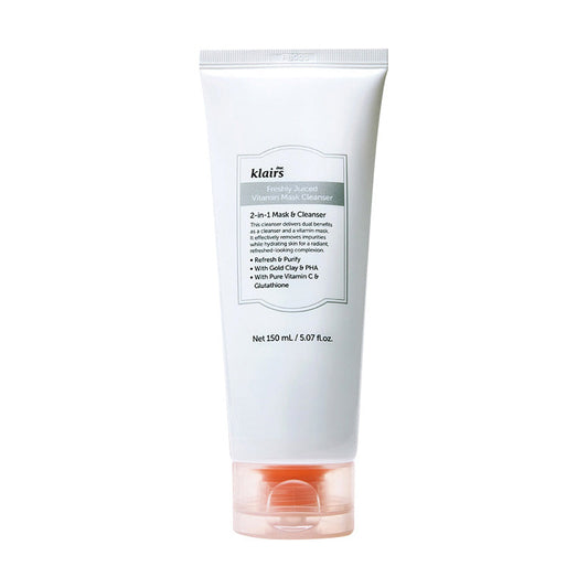 dear, klairs Freshly Juiced Vitamin Mask Cleanser 150ml