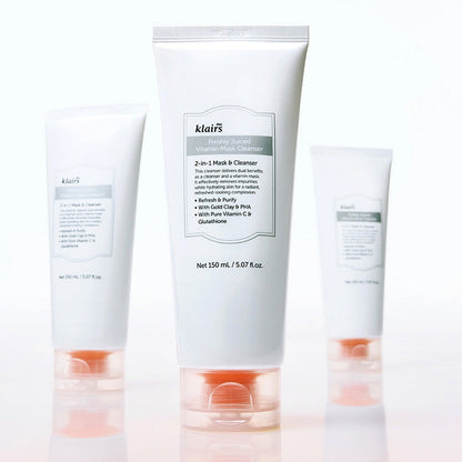 dear, klairs Freshly Juiced Vitamin Mask Cleanser 150ml